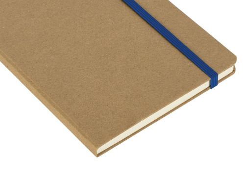 Блокнот Sevilia Hard, твердая обложка из крафта A5, 80 листов, крафтовый/синий
