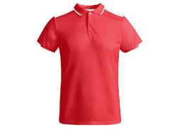 Рубашка-поло Tamil мужская, красный/белый