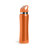 Бутылка для воды SMALY с трубочкой, нержавеющая сталь (оранжевый)