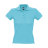 Рубашка поло женская PEOPLE 210 (бирюзовый)
